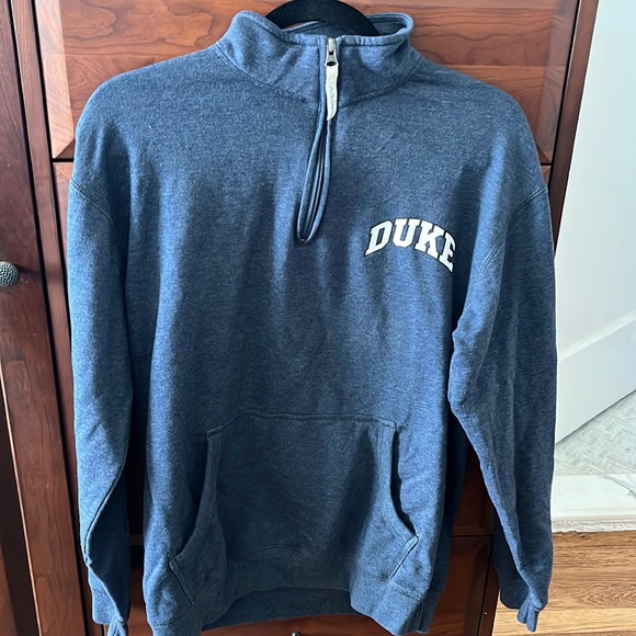 Duke University branded half zip, Men’s sz M. EUC - Picture 1 of 6